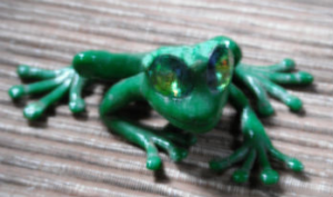 Model of a frog